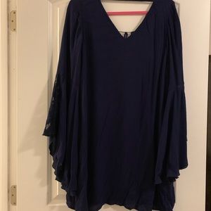 Navy blue dress